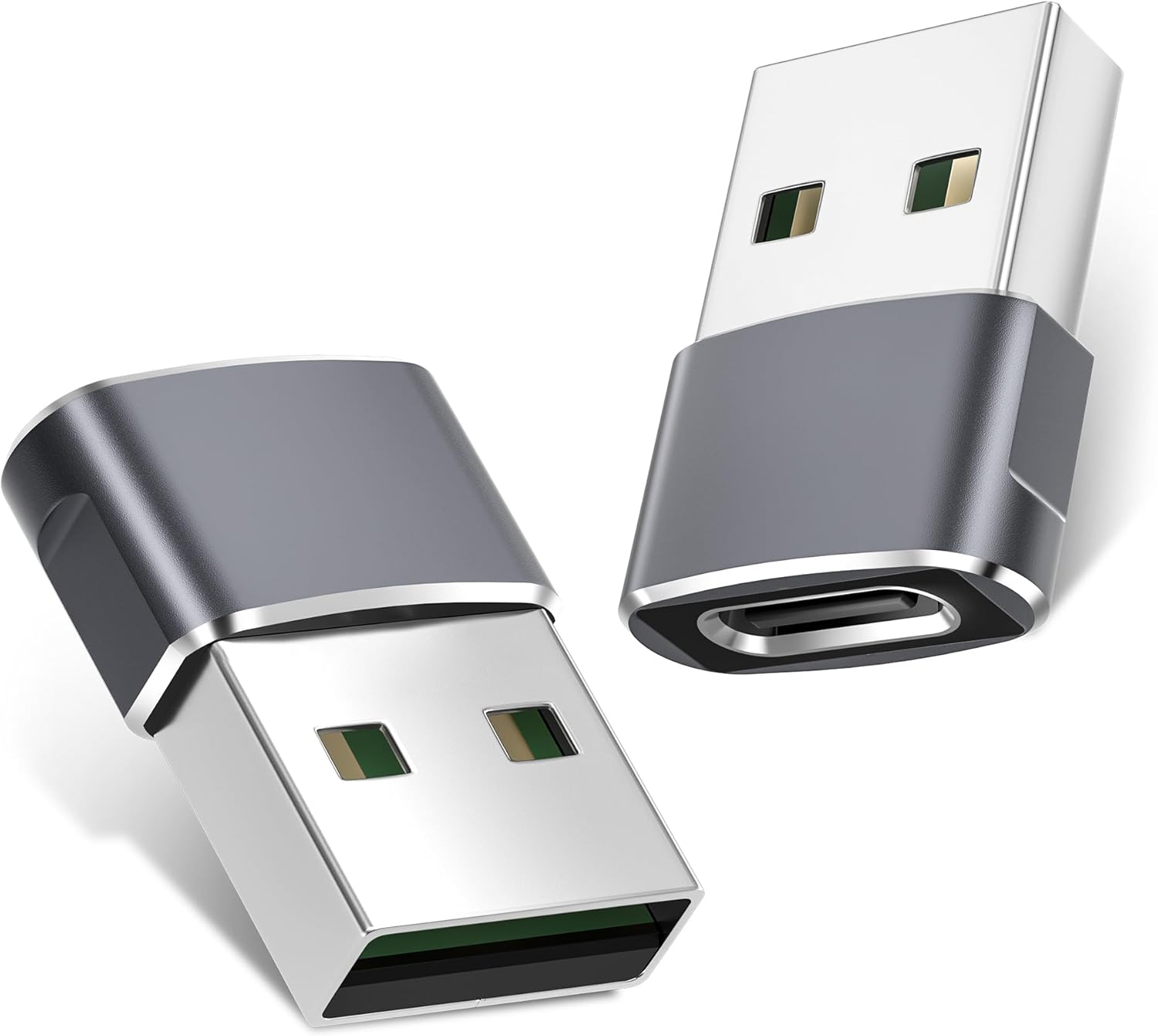 Basesailor USB to USB C Adapter 3Pack,Type C Female a Male Charger Converter for Iphone 16,Apple Watch Ultra Iwatch 8 7,Samsung Galaxy Note S23 S24,Beats Flex,Macbook Pro,Imac,Pc,Laptop,Computer