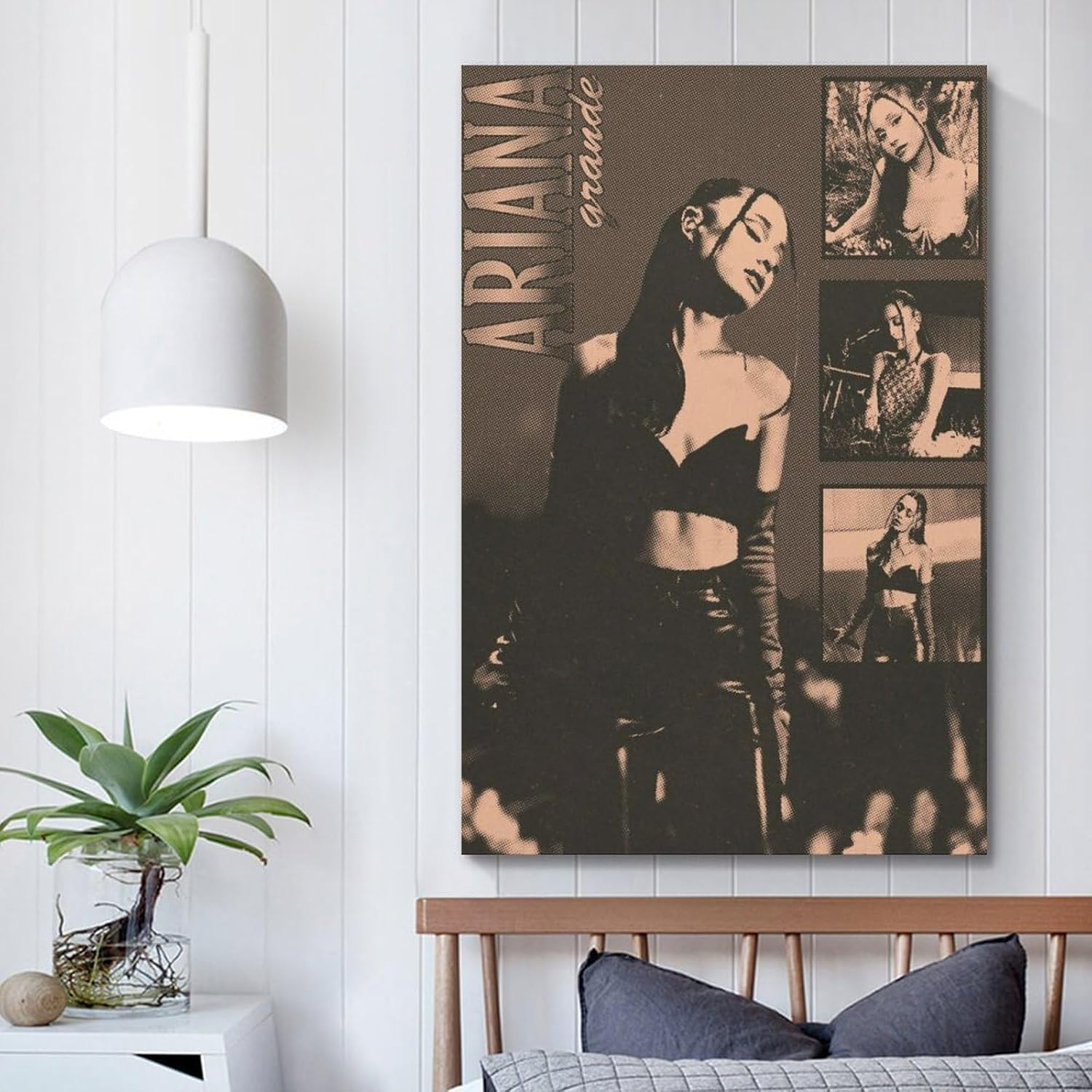 Art Ariana Music Grande Poster Poster Canvas Painting Wall Art Picture Home Decor Print for Bedroom Living Room Dorm Study Bar Office 20X30Inch(50X75Cm) image number 2