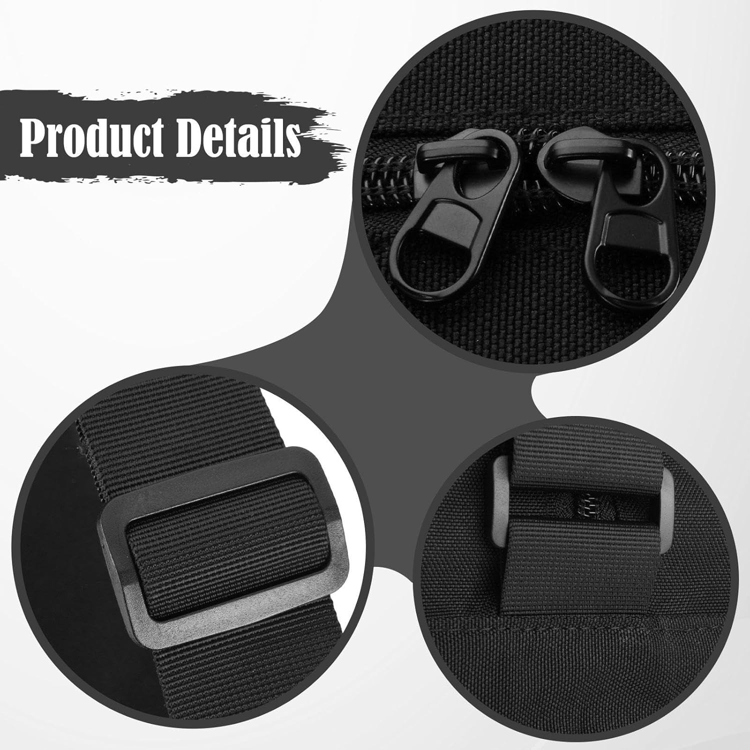 Perfk Storage Bag for Ladder Toss Game Set Carrying Case Multipurpose Travel Moving Tote Duffle Bag for Trip Luggage Camping Hiking image number 2