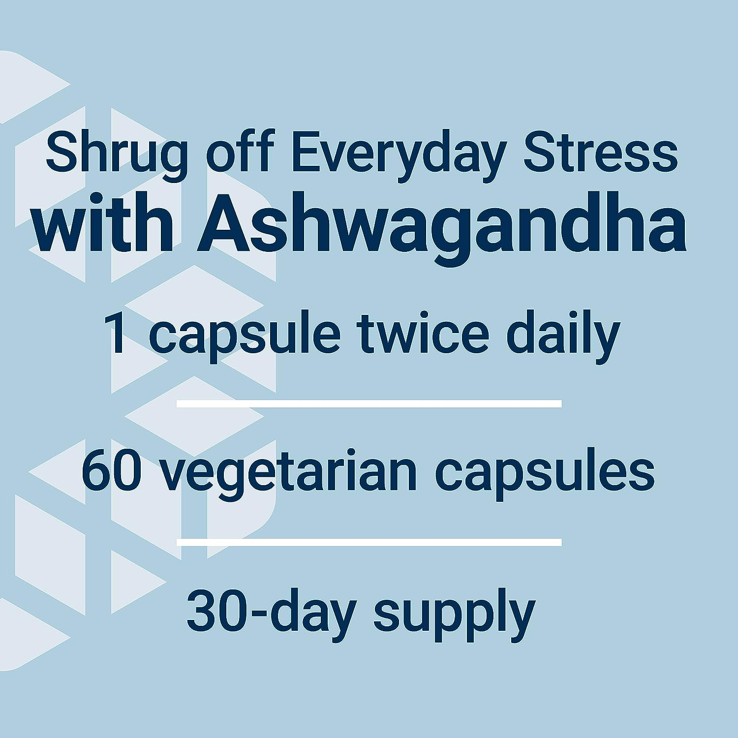 Life Extenson Ashwagandha Extract Veg Capsules, 60-Count