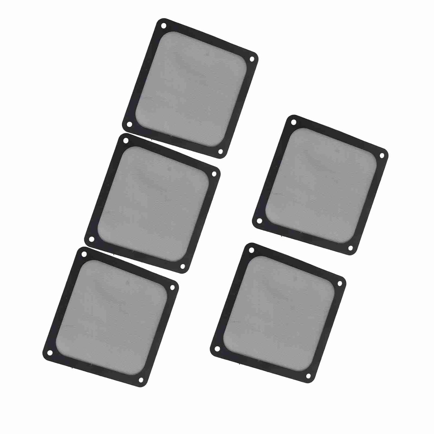 MEKOTRIN Computer Mesh Dust Filter, 4.7 X 4.7 X 0.06In Dustproof Compression Cooler Fan Filter, for Computer Desktop image number 3