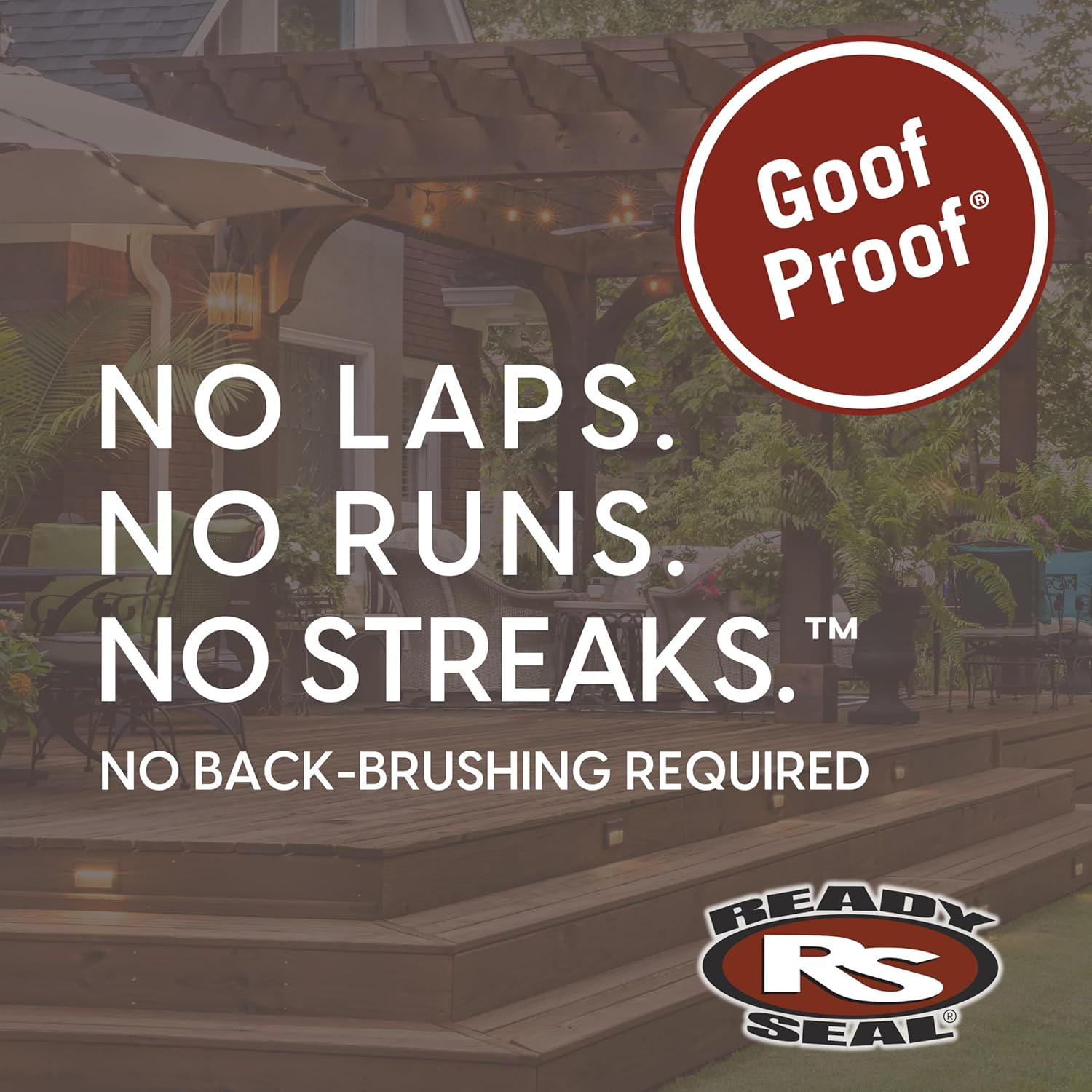 Ready Seal 130 1-Gallon Can Mahogany Exterior Wood Stain and Sealer image number 3