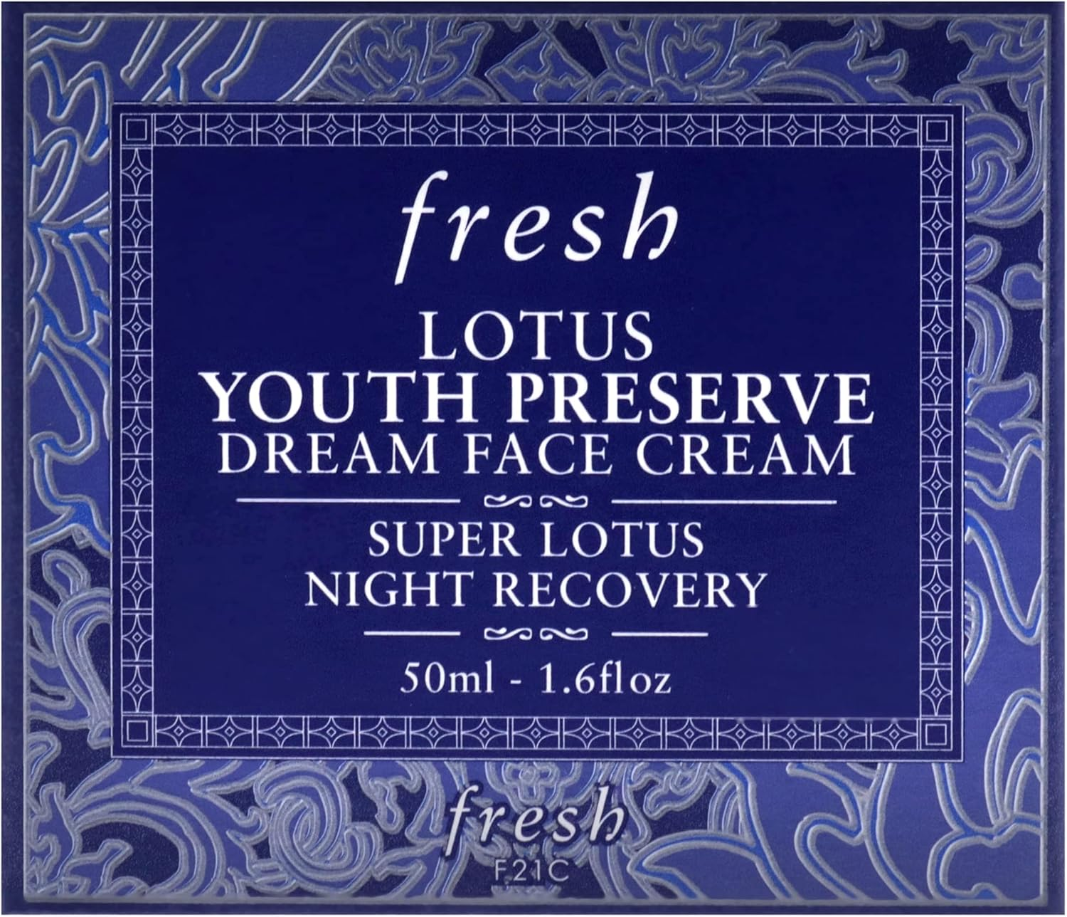 Lotus Youth Preserve Dream Face Cream Recovers and Resets by Fresh for Women - 1.6 Oz Cream