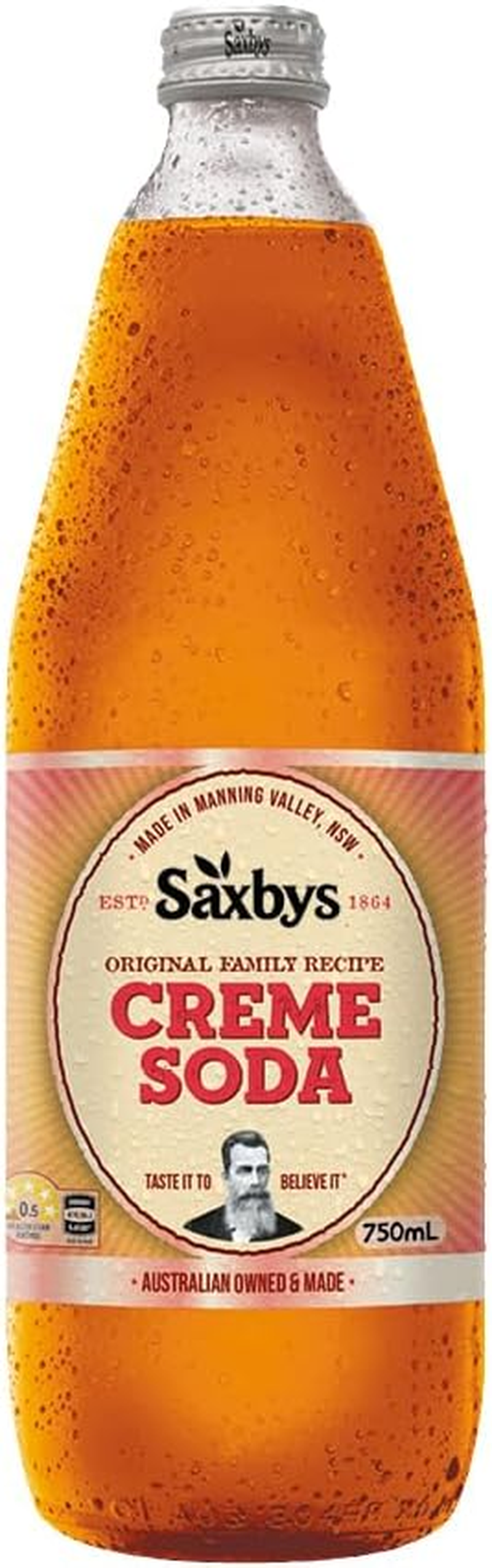 Saxby'S Cr&egrave;me Soda, 15 X 330 Milliliters
