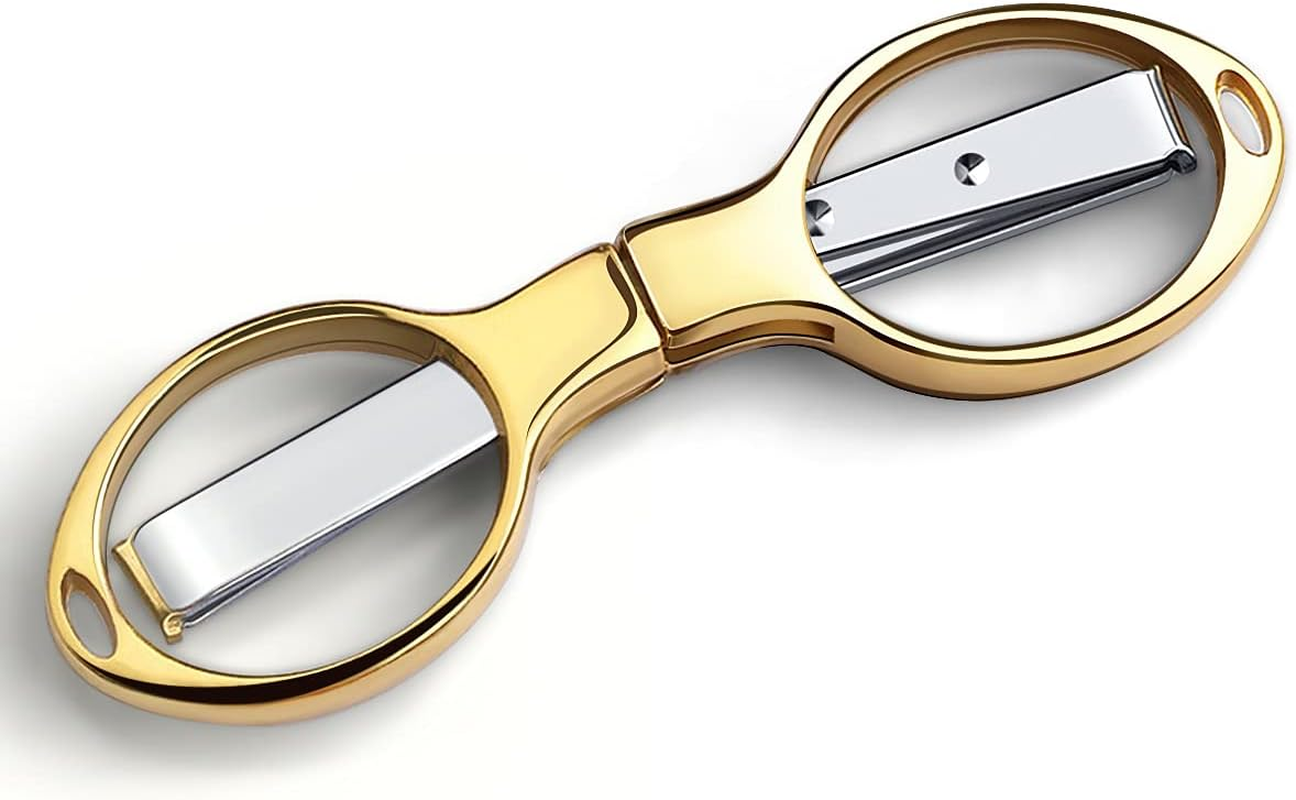 Haligily Folding Scissors, TSA Compliant and Portable, Compact, Safe Travel Scissors, Stainless Steel Retractable, 1 Pcs image number 3