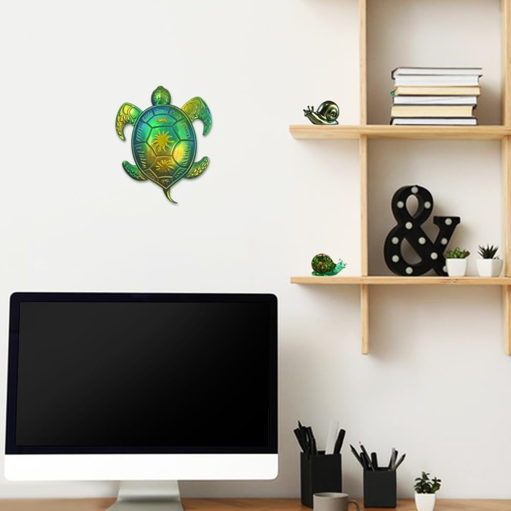 2 Pcs Resin Silicone Molds, Animal Epoxy Resin Molds, Lyflux 3D Sea Turtles and Snail, 3D Lifelike Silicone Molds for Epoxy Resin for Home Decor Desktop Ornament image number 4