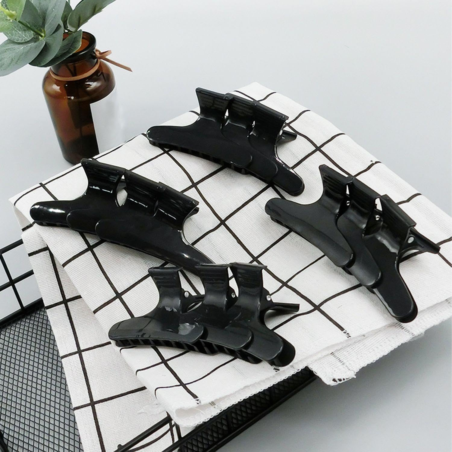 24 Multi-Style Hair Pins, Fashion Hair Clips, Exquisite Butterfly Back Clips, Hairdressing Tools, Daily Trip Accessories image number 5