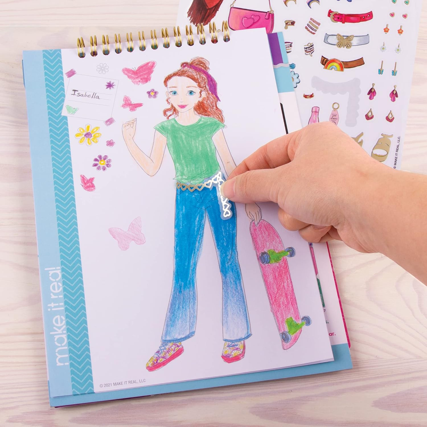 Make It Real Bloomin Vibes Sketchbook image number 2