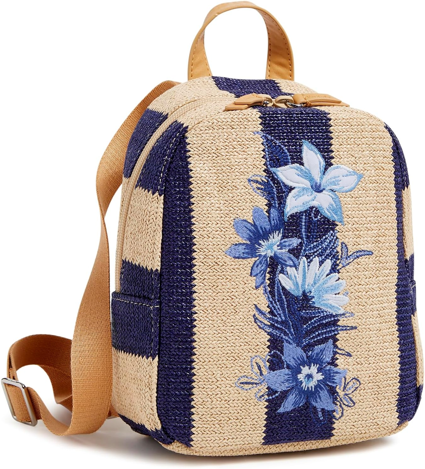 Vera Bradley Women'S Mini Straw Backpack