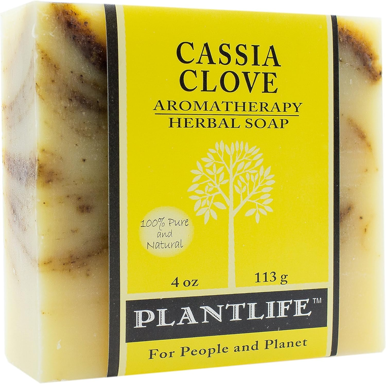 Cassia Clove 100% Pure & Natural Aromatherapy Herbal Soap- 120Ml (113G) image number 2