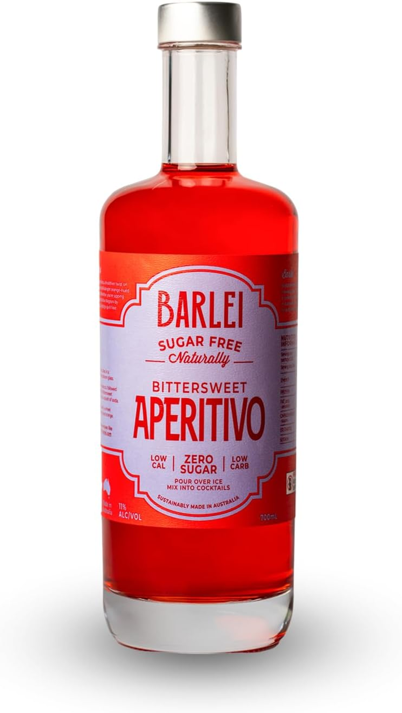 BARLEI Sugar-Free Bittersweet Aperitivo, 700Ml, Zero Sugar, Low Carb image number 1