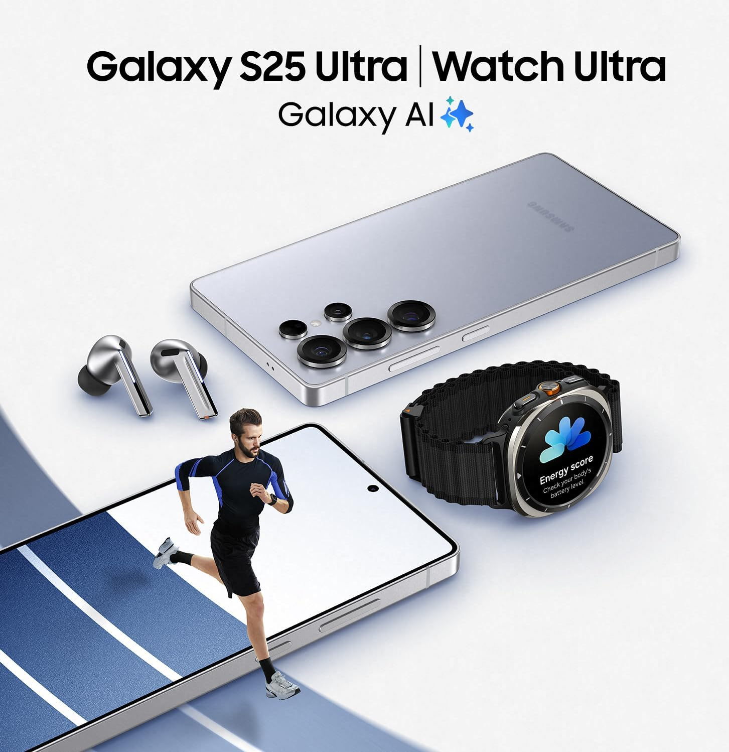 Samsung Galaxy S25 Ultra 512GB - Titanium Whitesilver - Titanium Black image number 4