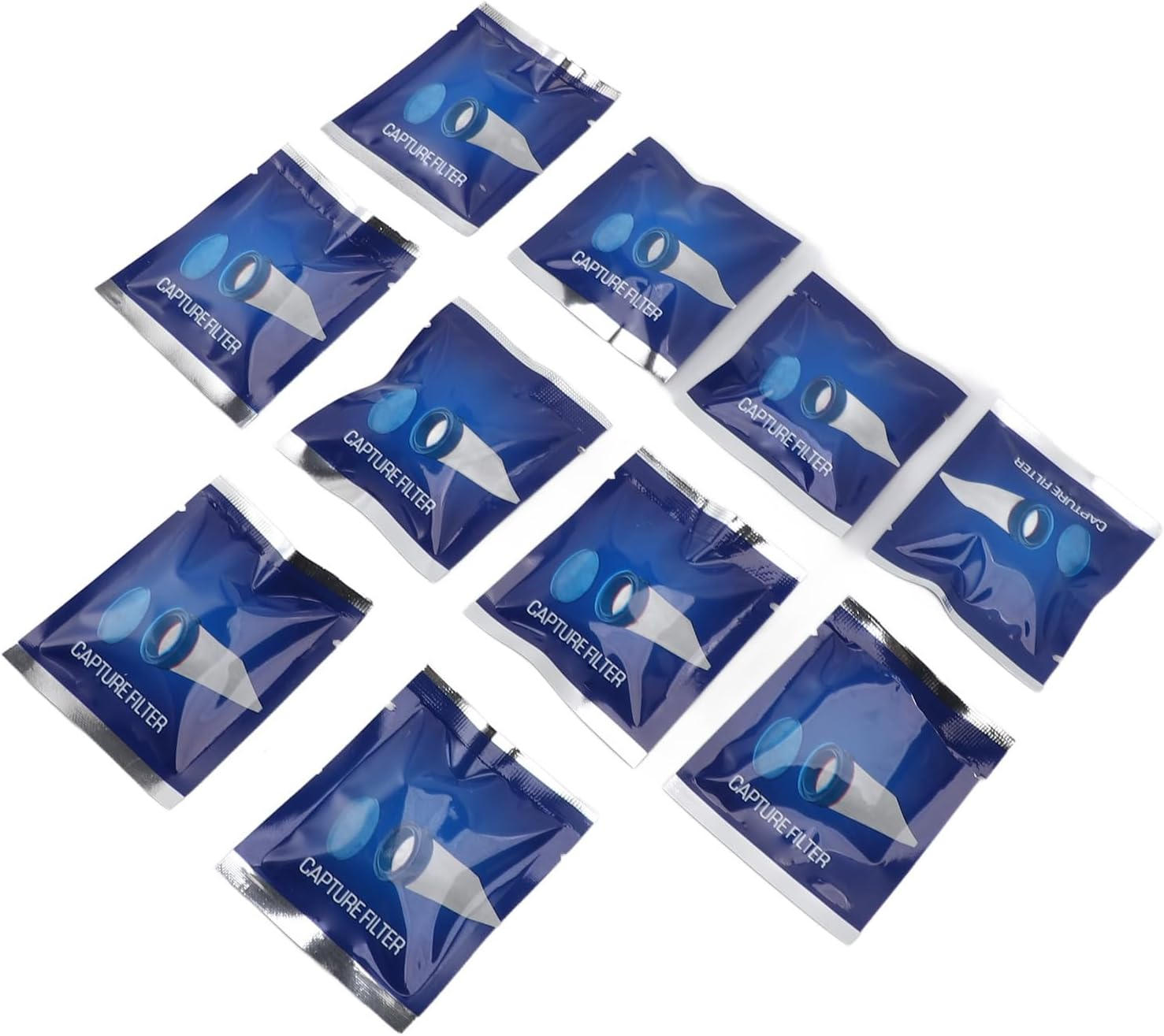 10Pcs Electric Lice Comb Capture Filters, Semi Transparent Mesh Electronic Head Lice Comb Filters, Portable Easy to Attach and Detach Electroniclice Comb Filters for Lice Removal image number 5