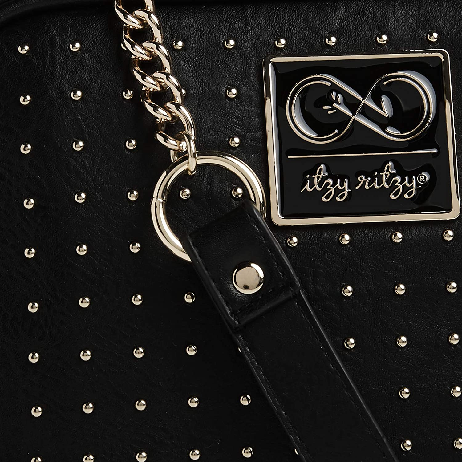 Chelsea + Cole for Itzy Ritzy Studded Double Take Crossbody Diaper Bag image number 5