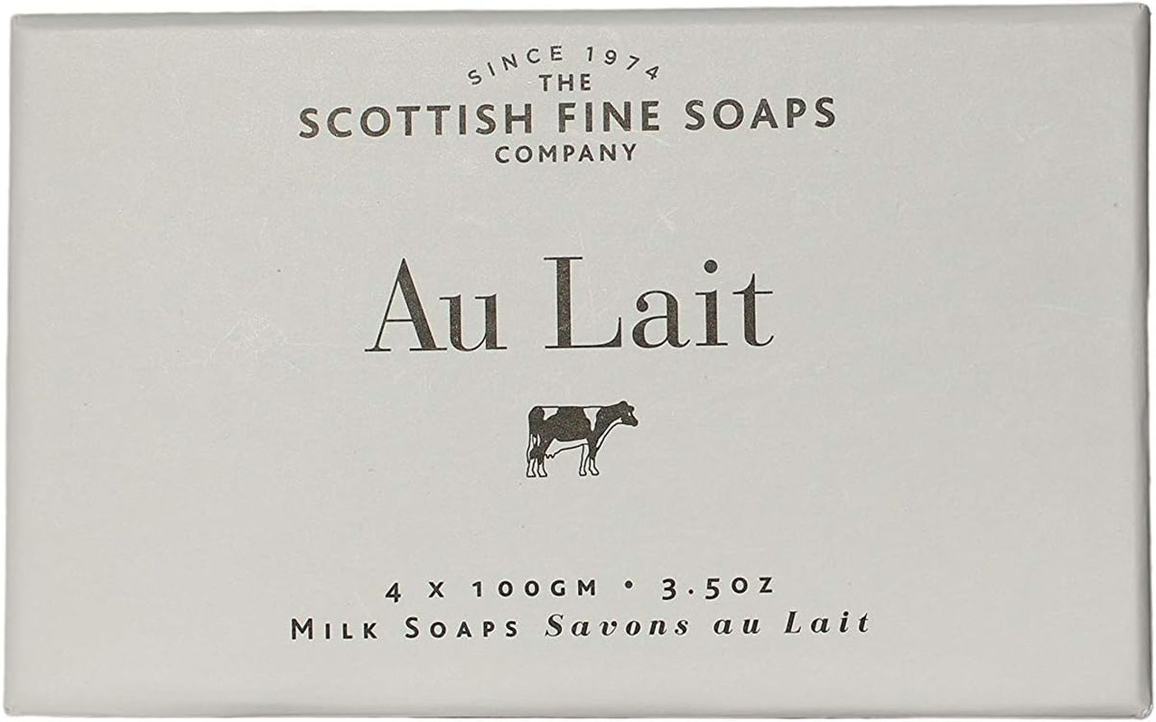 The Scottish Fine Soaps Company Au Lait Milk Soaps (4 X 100G) image number 3