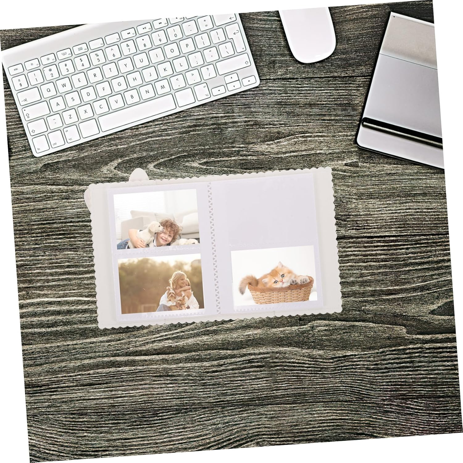 Adorable Bunny Mini Photo Album Small Card Album for Pictures Compact Scrapbook for Family Memories Durable Design Versatile Keepsake