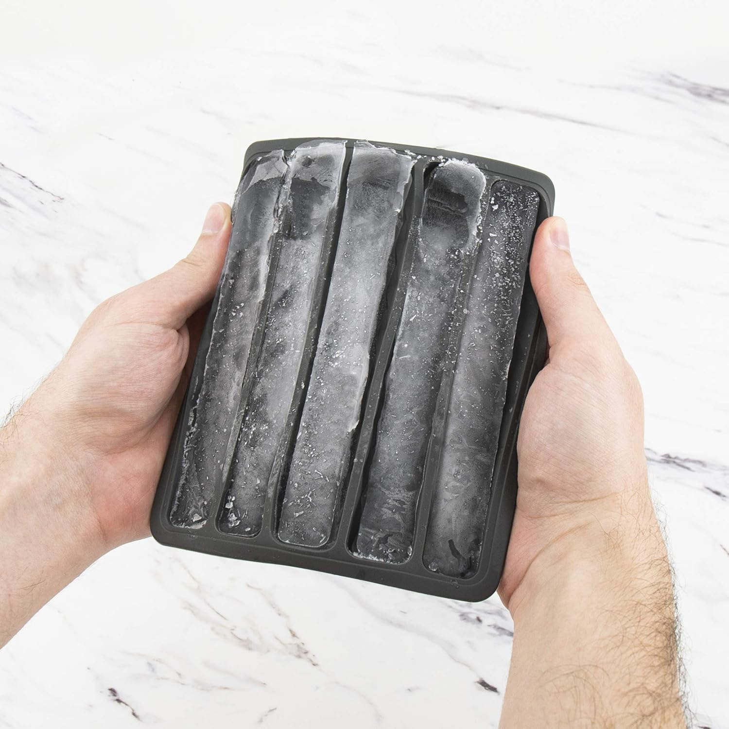 Tovolo Water Bottle Ice Tray - Charcoal