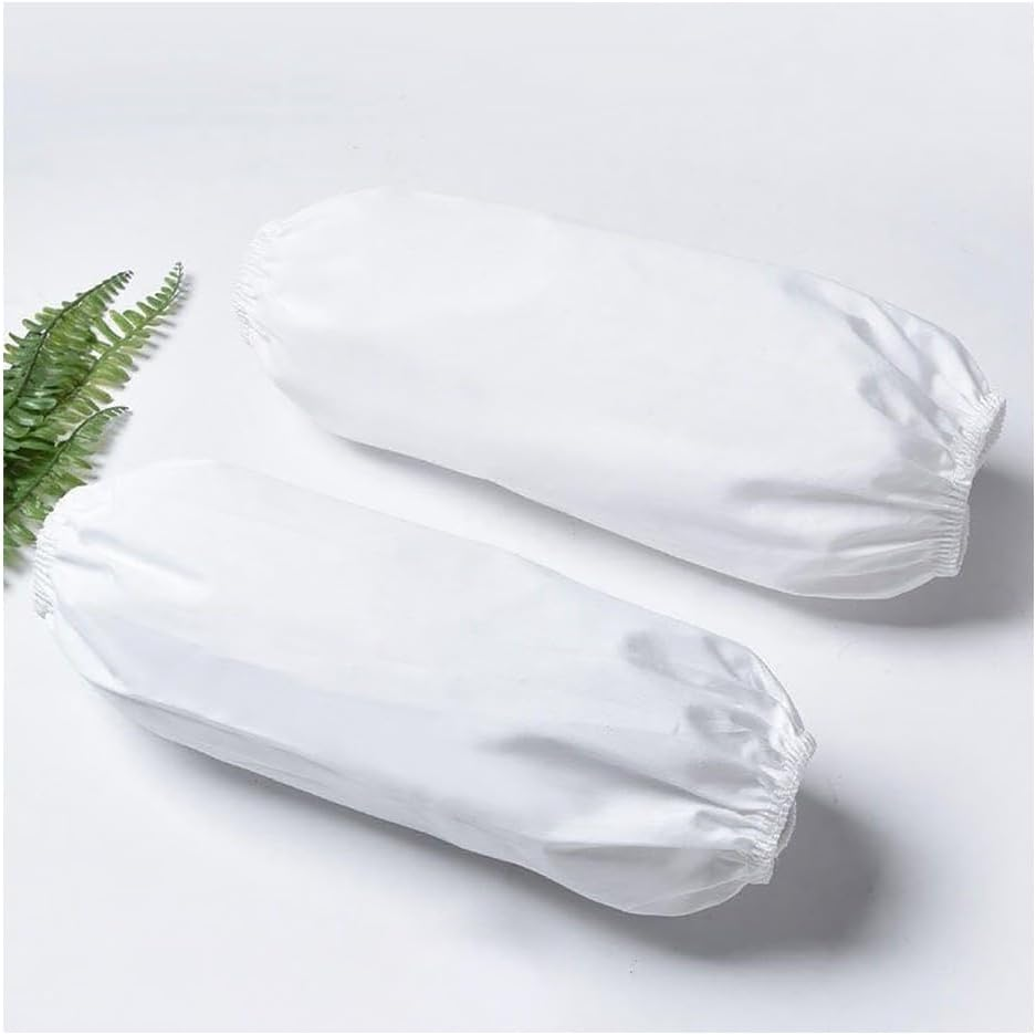 3 Pcs Apron with Chef Hat Set,Cuff Bib,Kitchen Apron,Water and Oil Proof,For Cooking and Painting image number 1