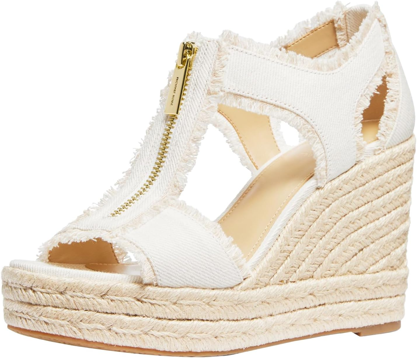 Michael Kors Women'S Berkley Mid-Heel Wedge Sandal