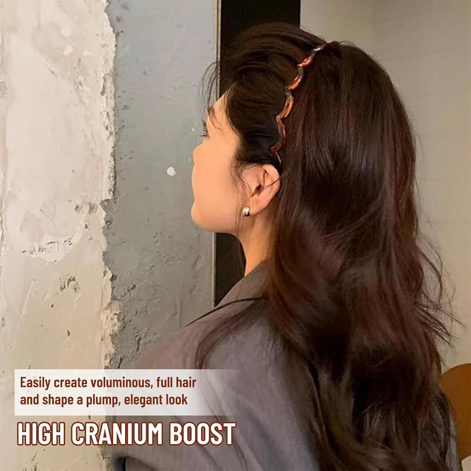 Evadollina Hairbands for Women, 2 Pieces Hairbands, Hair Accessories, Hair Clip, Hairpins, Clips, Headband, Zigzag Hairband, Hairbands, Women, Christmas Gifts