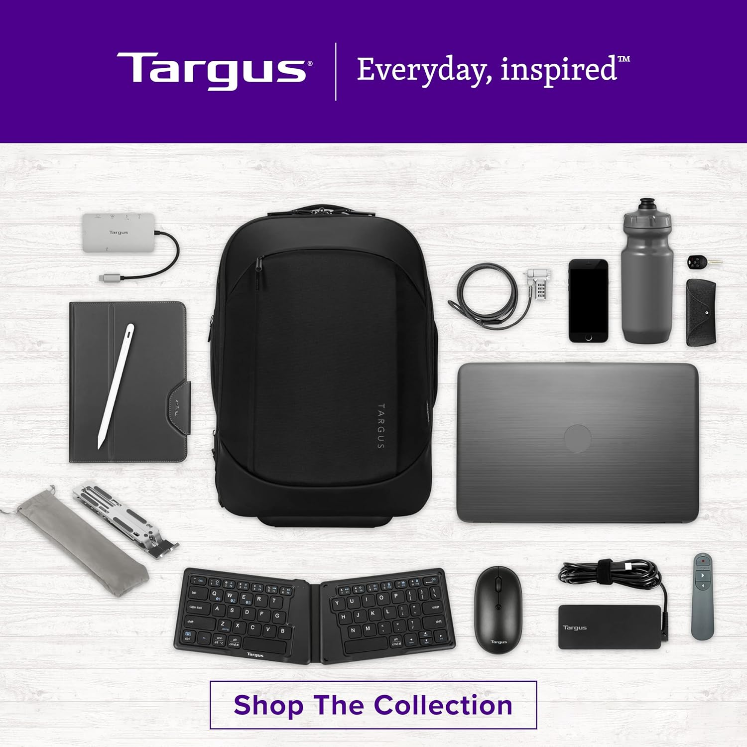 Targus Strike II Laptop Case Backpack, 43.9 Cm Size, Black image number 6