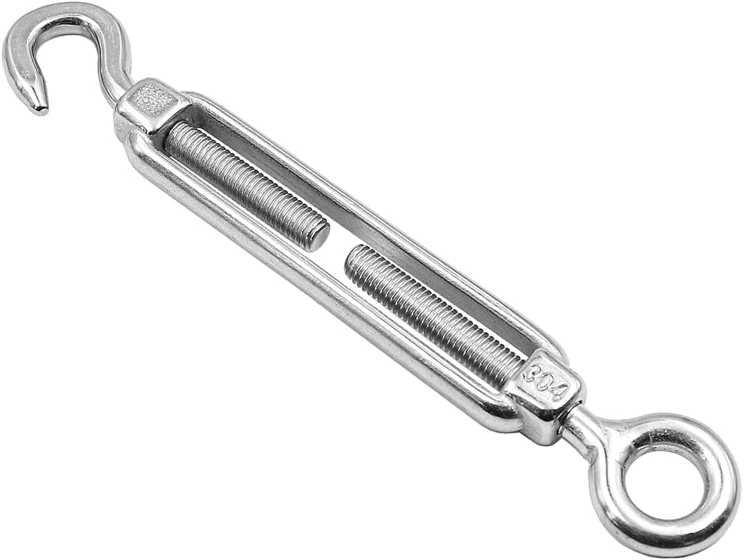 ZONADA 30M 2Mm PVC Coated Stainless Steel Wire Rope Kit with Turnbuckle Tensioner &ndash; Garden Plant Support Cable, Heavy Duty Catenary Wire, Railing System, Metal Cable Kit image number 2