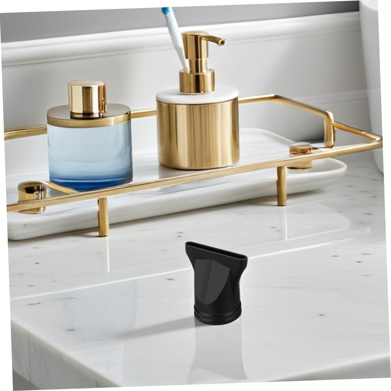 LOLIPPYY 5Pcs Hair Dryer Diffuser Attachment Diffuser Hair Dryer Nozzle Salon Supply image number 2