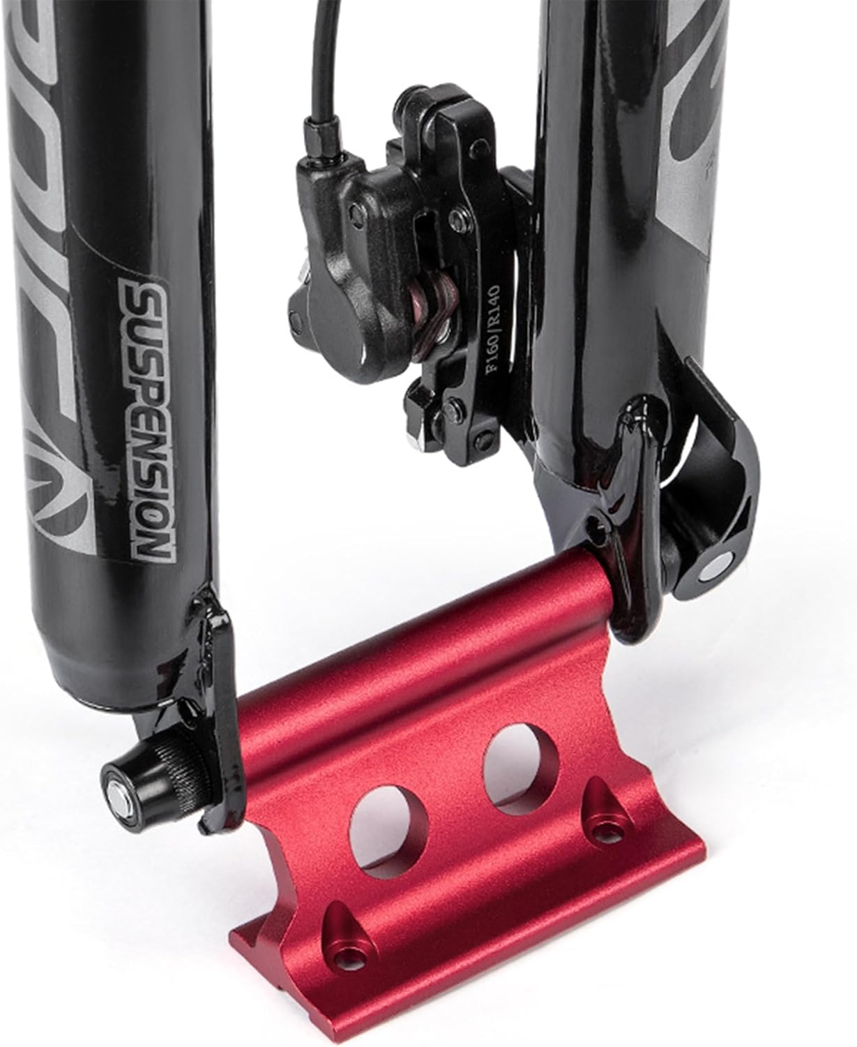 Universal Bicycle Fork Mount,Quick Release Fork Mount,Securely Holds MTB & Road Bikes on Truck Bed, Trailer, or Van image number 2