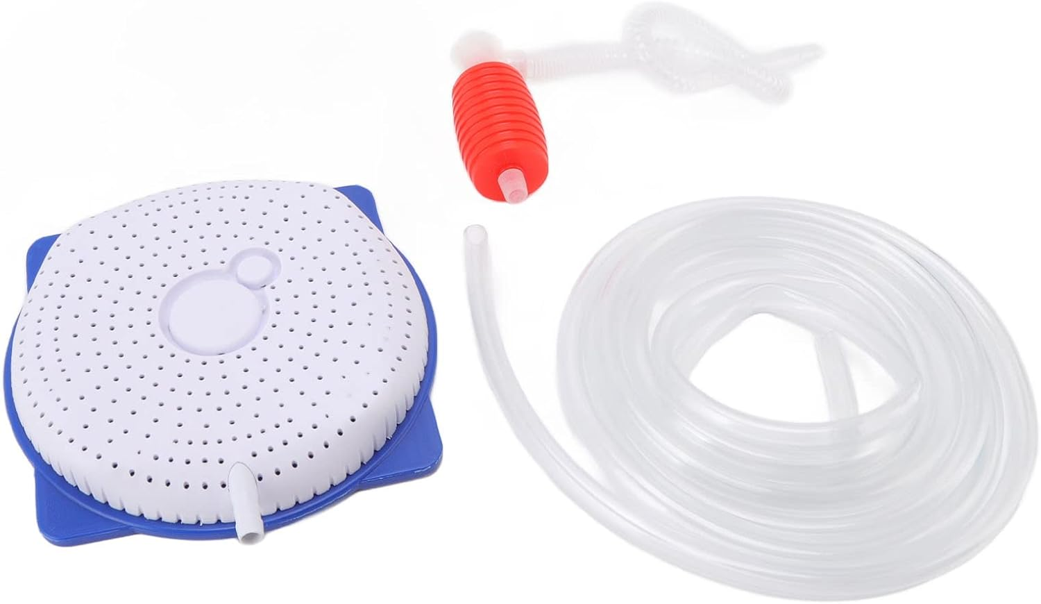 Fafeicy Pool Cover Drainer Automatic Pool Cover Drainer, Automatic Water Siphon Plastic Pump Portable Water Siphon Pump for Swimming image number 5