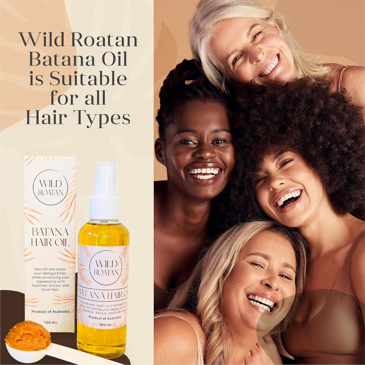 Batana Hair Oil from Honduras | Hair Growth & Scalp Treatment for Men & Women | Batana Oil Specialist | Honduran Owned Company | 100Ml image number 4