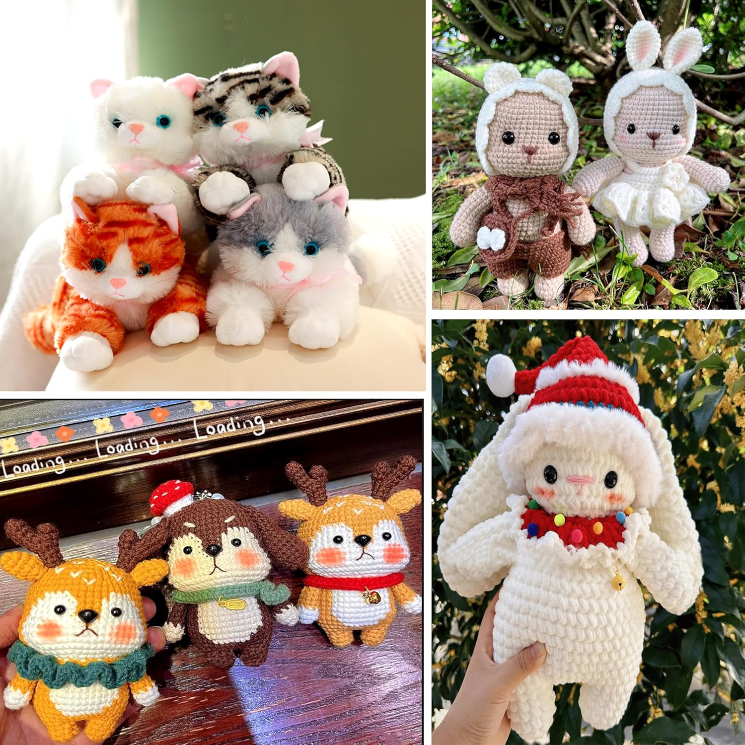 BESTCYC 1Box(30Pcs) Large Plastic Safety Eyes and Nose - 5Colors 24Mm Solid Plastic Safety Eyes Craft Eyes and 26.5Mm Black Safety Nose Dog Nose Craft Nose with Washers for Teddy Bear Doll Plush Animal Puppet Crafts image number 3