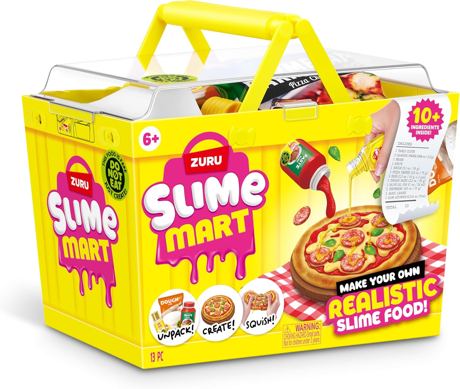 ZURU Slime Mart - Shopping Basket Series 1 - Pizza image number 1