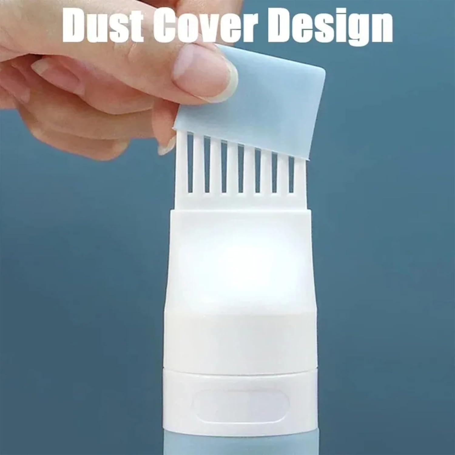 Pack of 2 Hair Oil Applicator, Applicator Bottle Hair 80 Ml Shampoo Hair Oil Applicator Bottle Hair Dye Brush Bottle Comb Root Comb Applicator Bottle for Hair Dyeing and Scalp Care, Grey and Blue image number 5