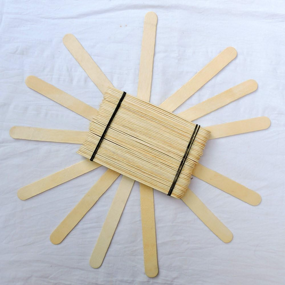 Healthgoodsau - Non-Sterile, Wooden Tongue Depressor for Adults (5.9 Inches) | Wooden Tongue Blade, Non-Sterile (Pack of 90)