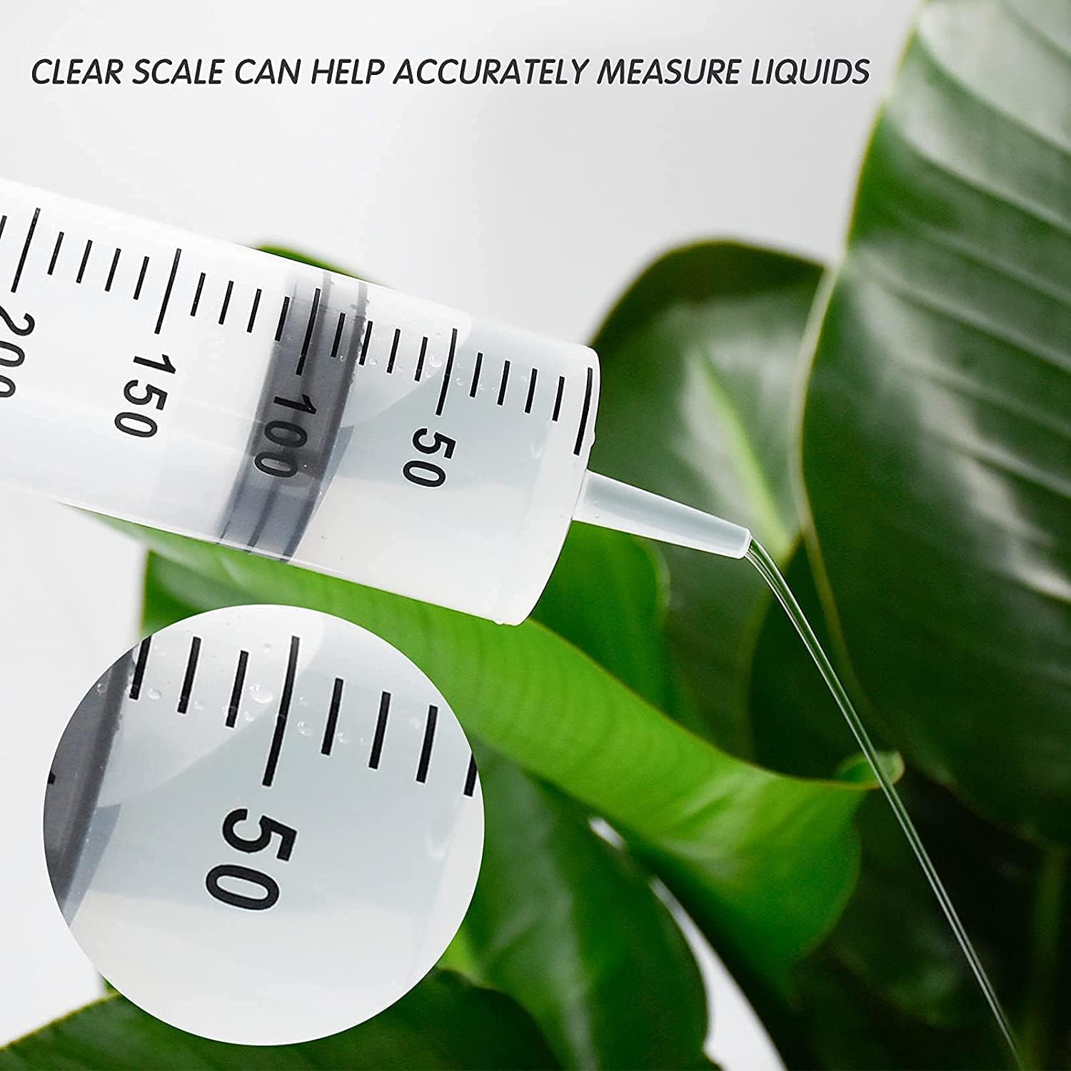 350Ml Syringe Tube Reusable Large Capacity Plastic Syringe with Tube and Cap for Applicator Industrial Experiments Pet Feeding image number 2