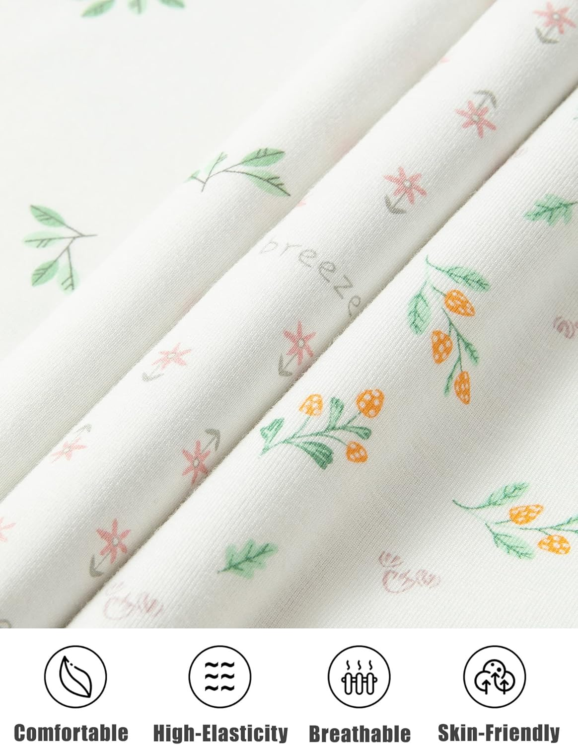 KEOYA Women'S over Bump High Waisted Maternity Underwear Cotton Stretch Pregnancy Panties Full Coverage Soft Briefs 3 Pack image number 1