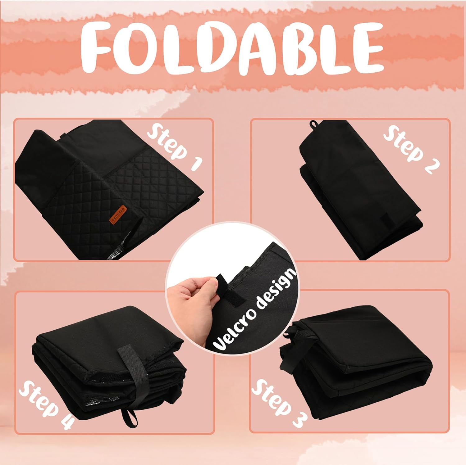 CROTIRAD Slushie Machine Dust Cover for Ninja Slushie Machine Frozen Drink Maker, Hanging Dust Cover for Ninja Slushy Machine, Easy Foldable Cover Fits Ninja Slushi Maker, Black image number 4