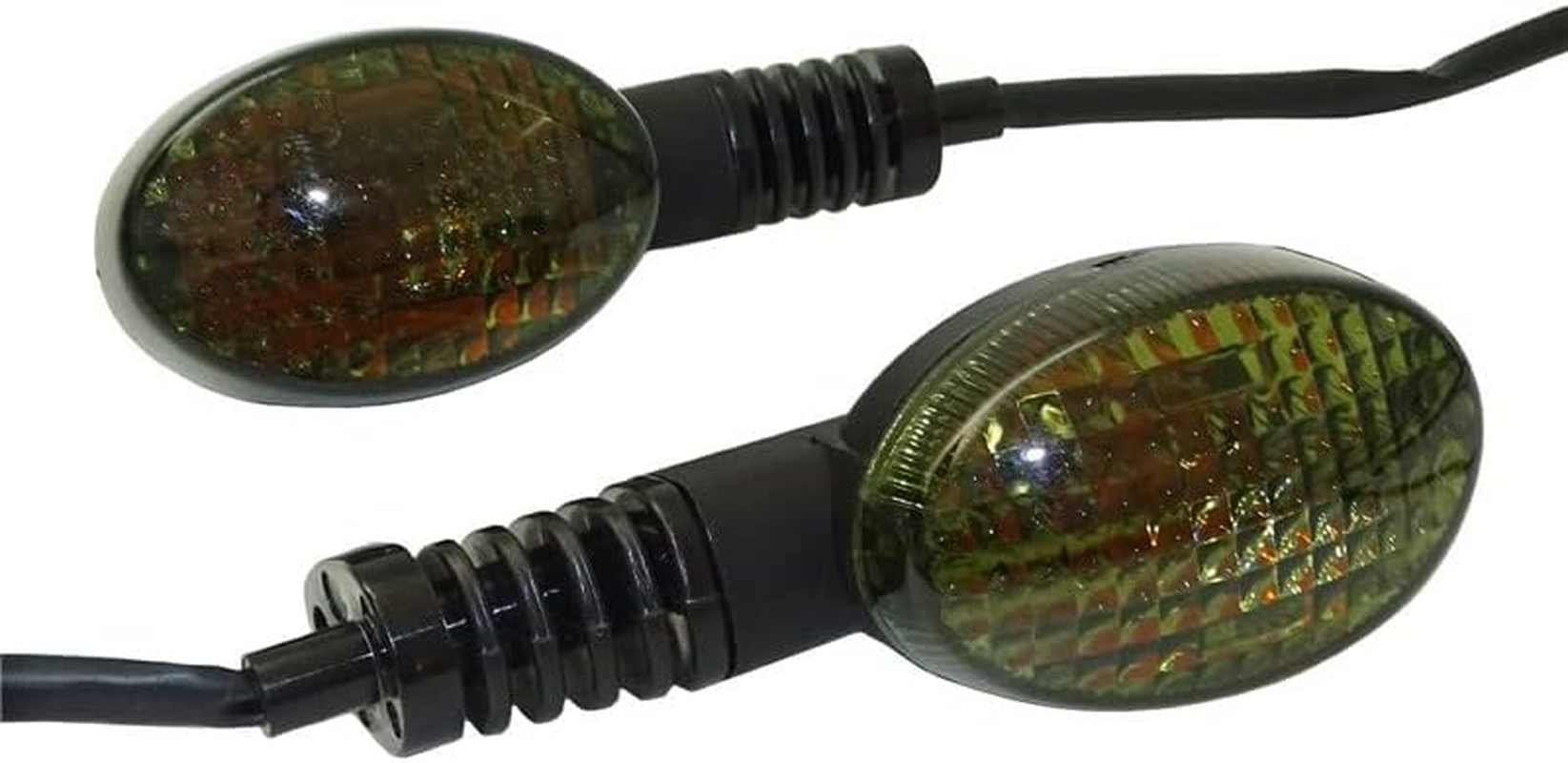 Waase Front or Rear Turn Signals Blinker Bulb Indicator Light for Kawasaki Vulcan S 650 EN650 2015 2016 2017 2018 2019 2020 2021 - Clear Lens image number 2