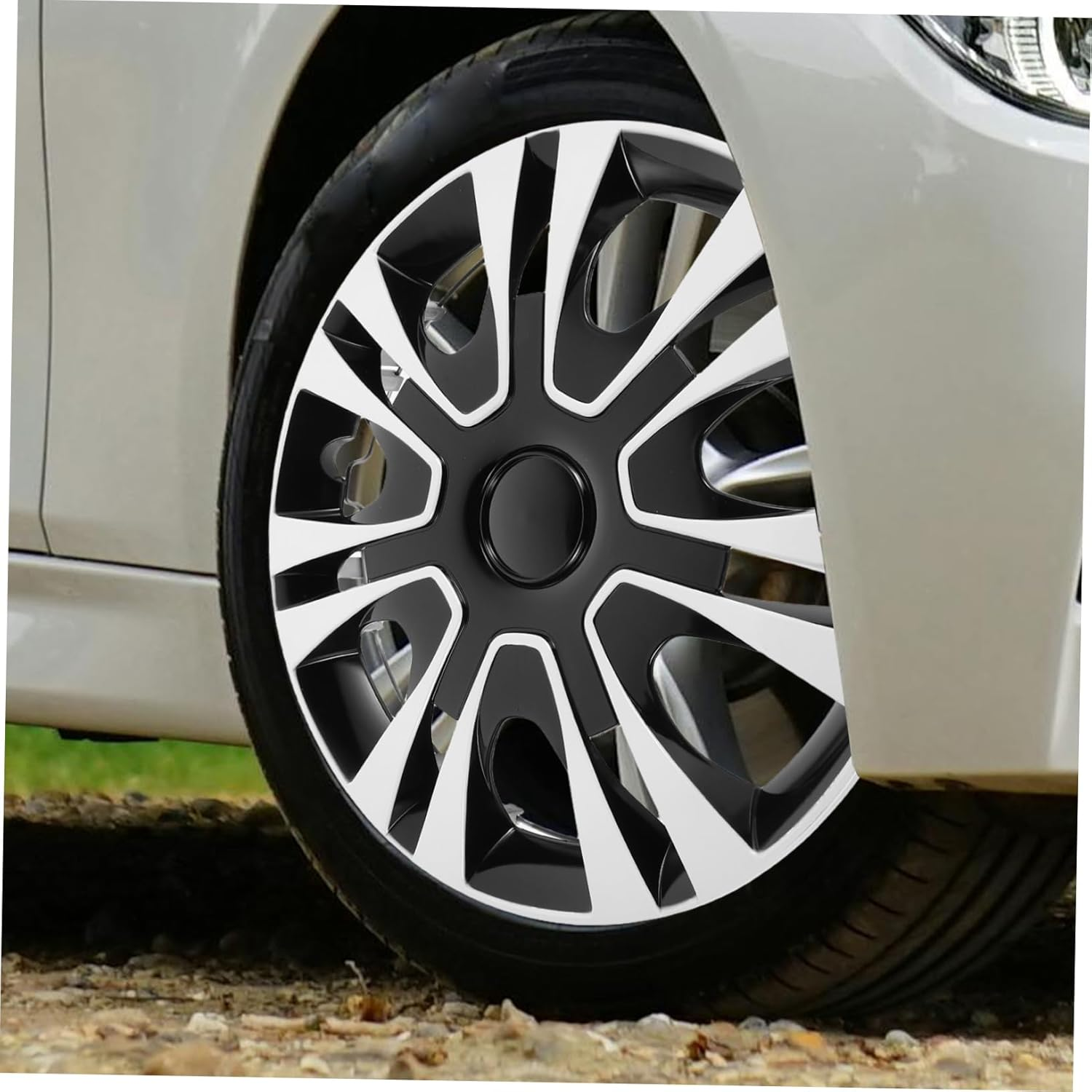 HAPINARY Car Rim Hubcap Wheel Center Cap Wheel Cover Fit Rim Cap for Semi Truck Trailer image number 4