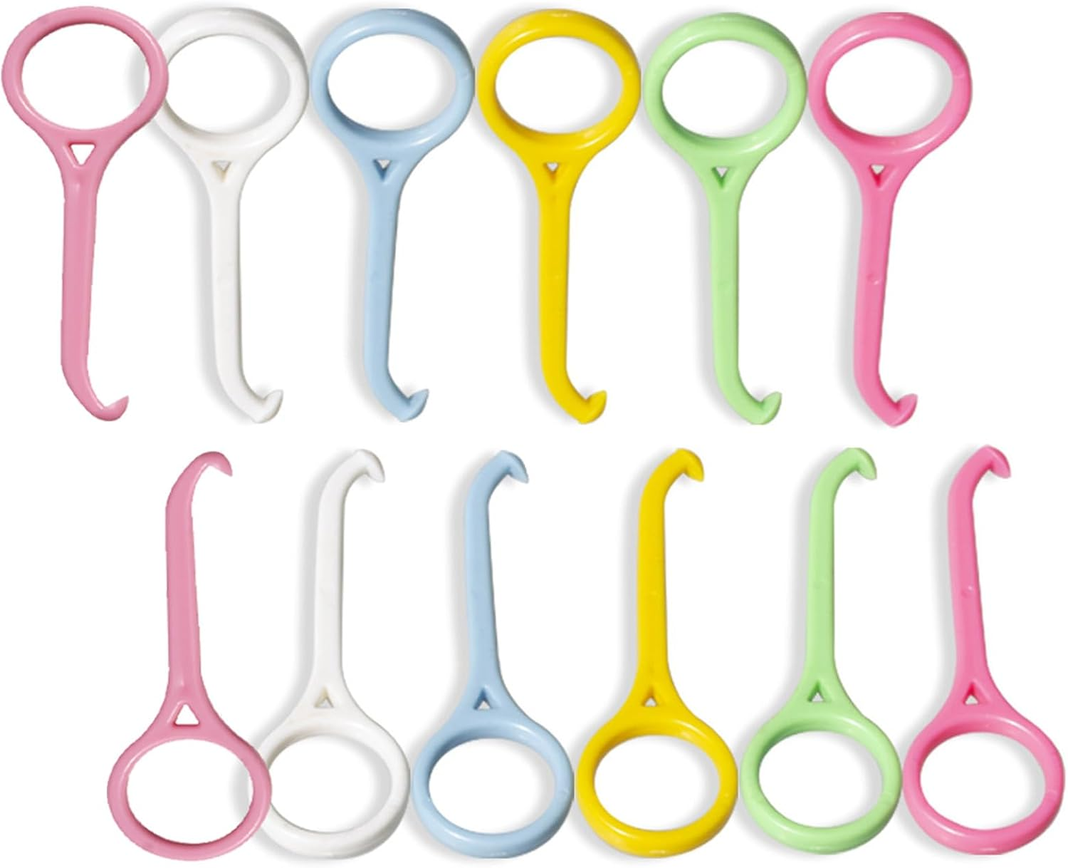 12PCS Aligner Removal Tool 6 Colors Clear Aligner Removertools for Invisalign Removable Retainers Aligners image number 5
