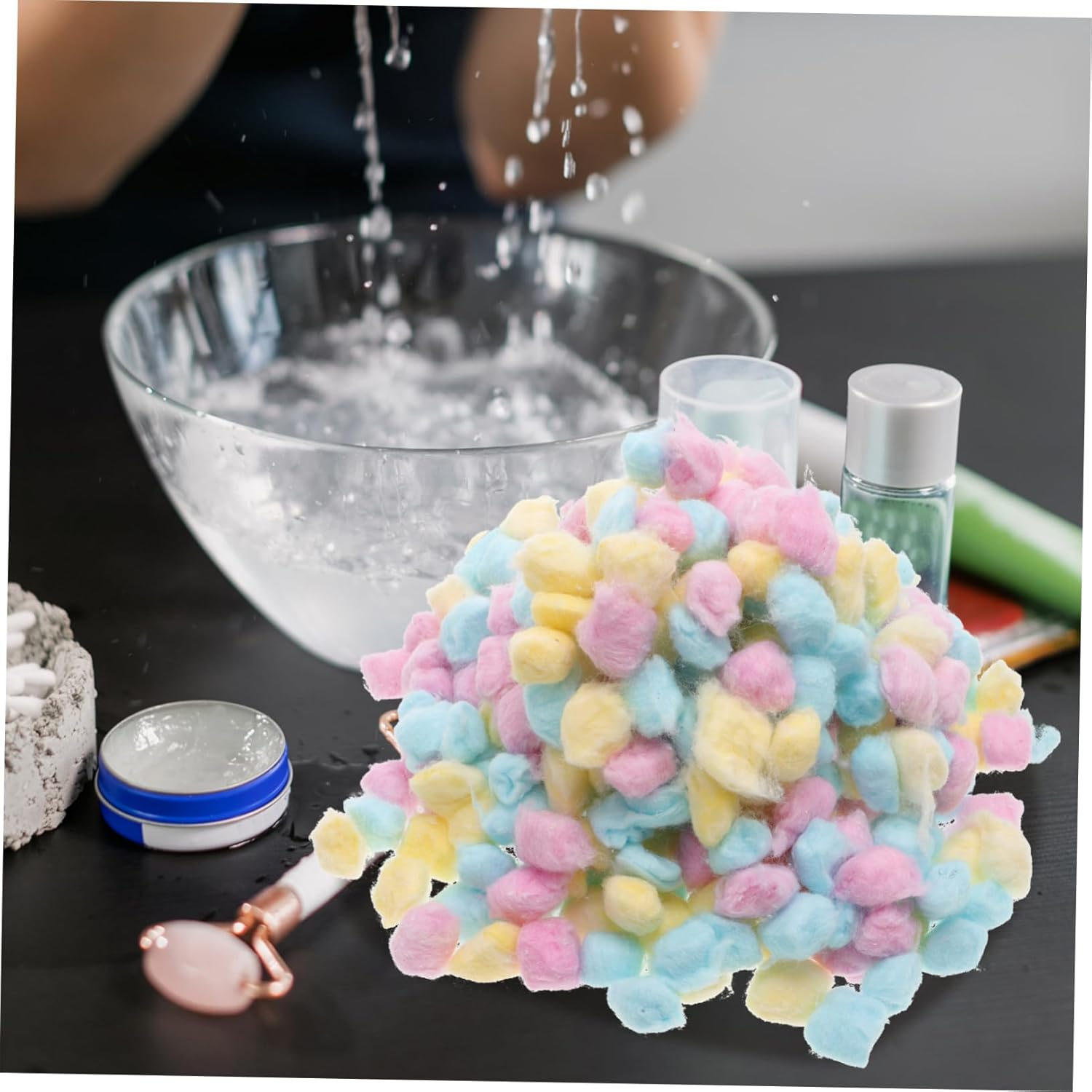 Cotton Balls Newborn Small for Face Cleansing Makeup Removal Care Essentials image number 1