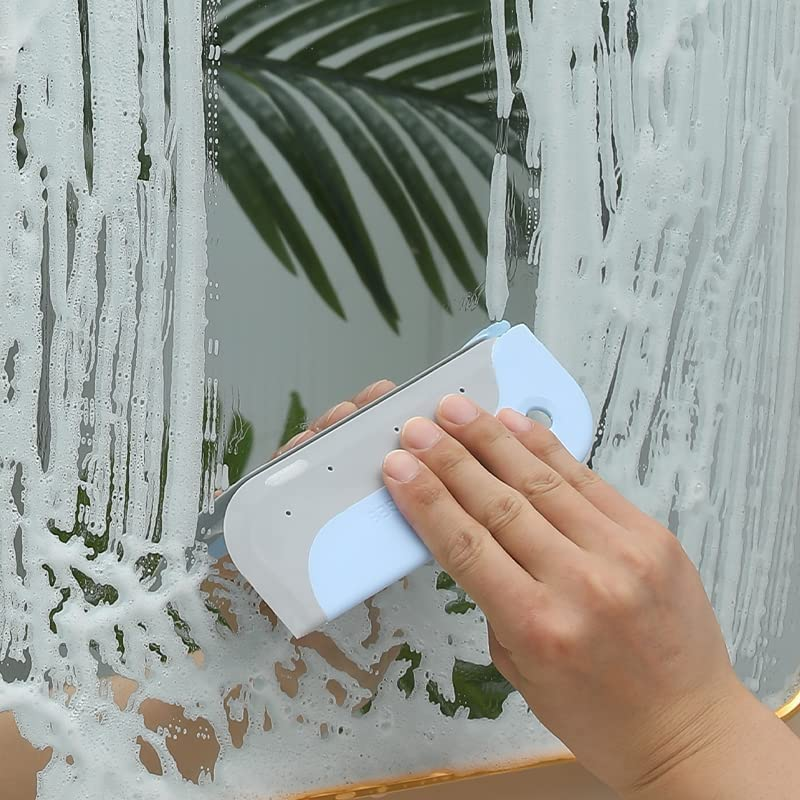 Bird Shape Glass Wiper Window Scraper, 2Pcs Small Glass Wipers Sink Squeegee, Bird Shape Glass Wiper Window Scraper, Small Glass Wipers Sink Squeegee image number 3