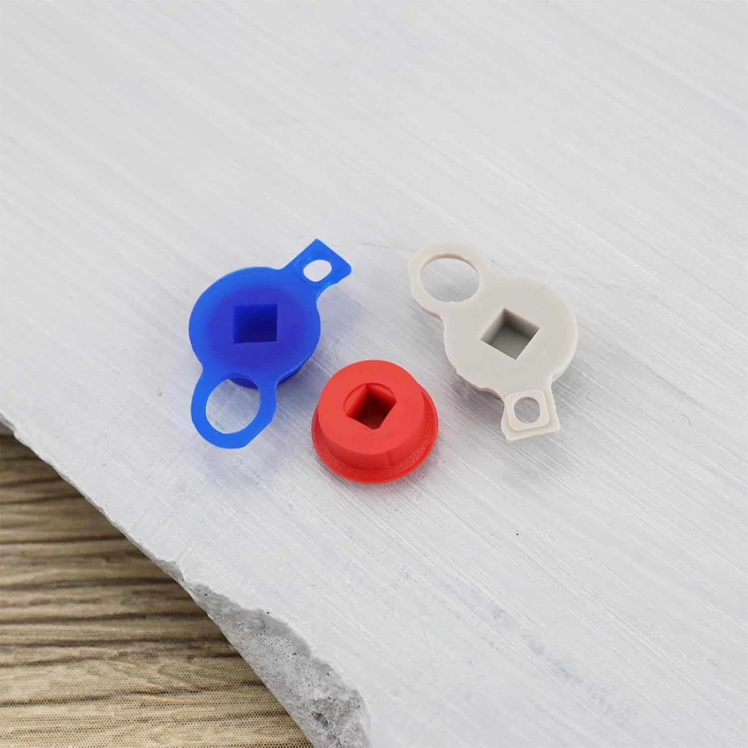 Yeanifeana 10 Pcs C-Stick Cap Replacement for Nintendo New 3DS XL/2DS XL, Circle Pad Button Cover, Anti-Slip Grip Cap Compatible with C Key image number 1