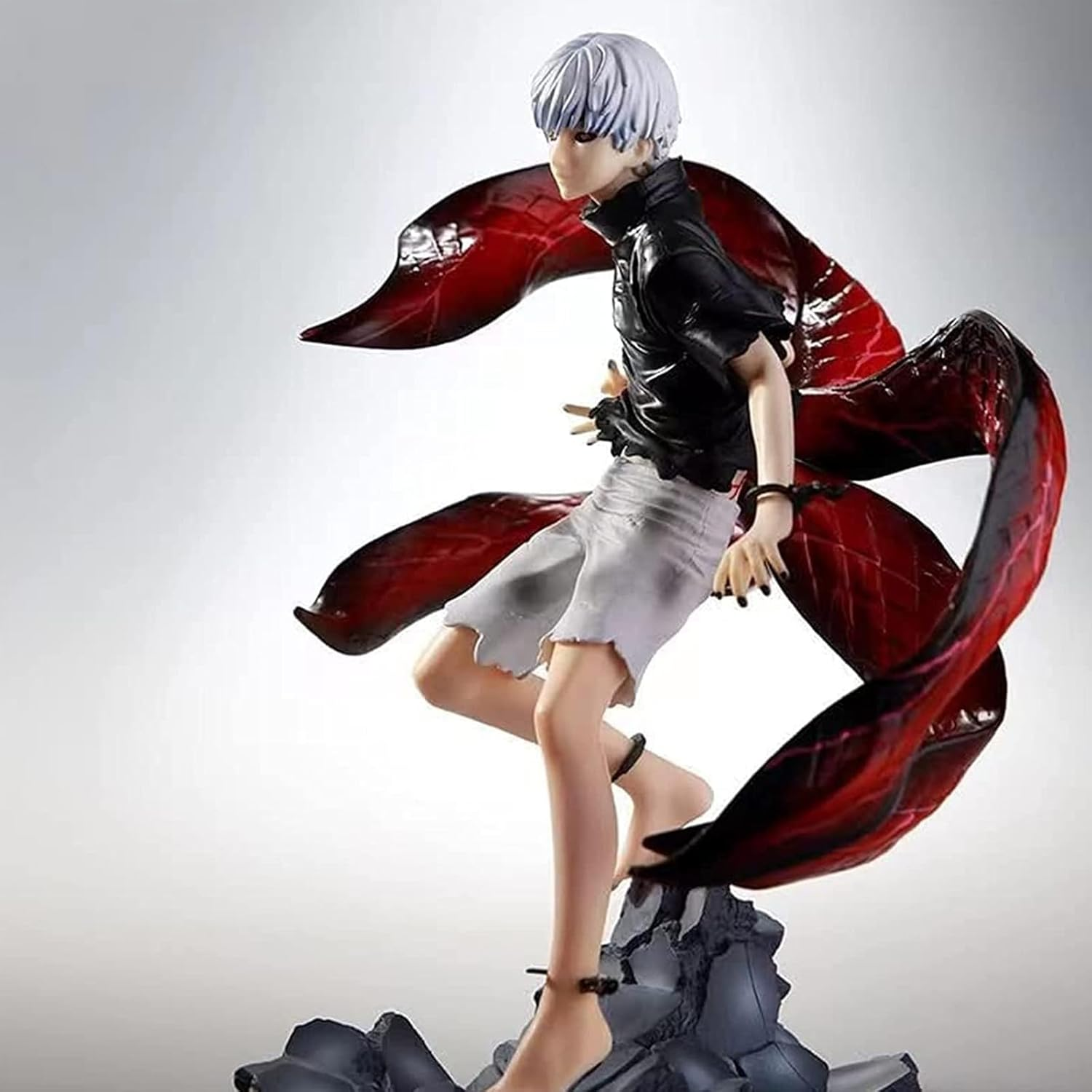Anime Tokyo Ghoul Action Figure Awakened Ver Toy Doll Statue 3D Model - Hight 23Cm Anime Fans Lovers Desktop Decoration Gift