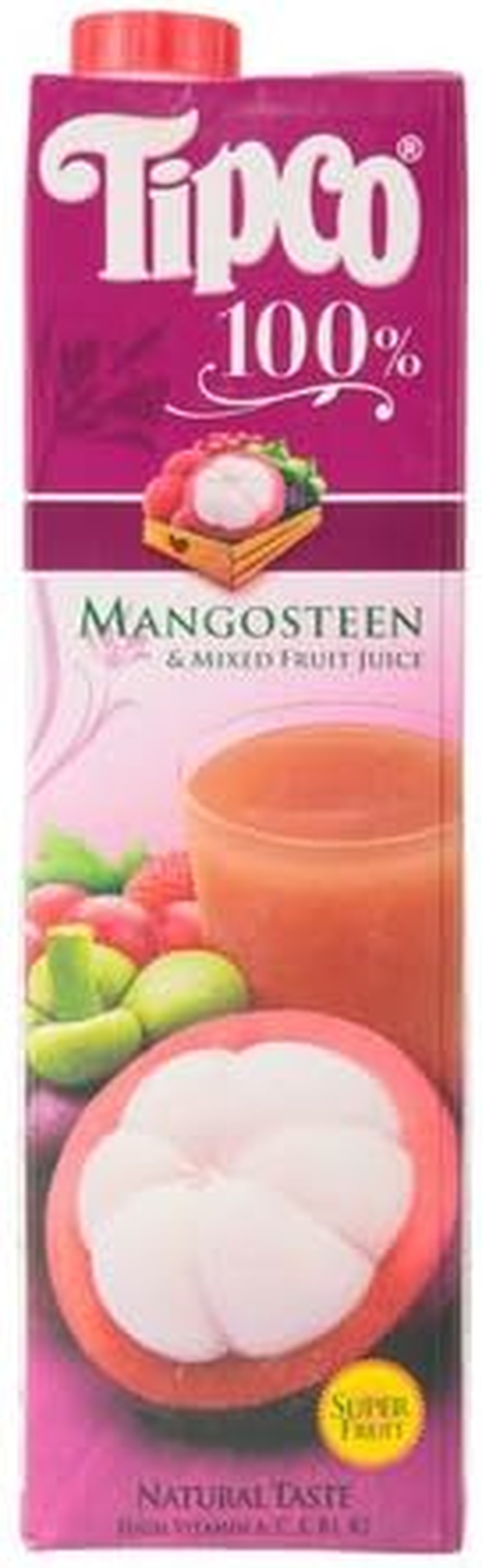 Tipco Mangosteen and Mixed Fruit Juice, 1 L