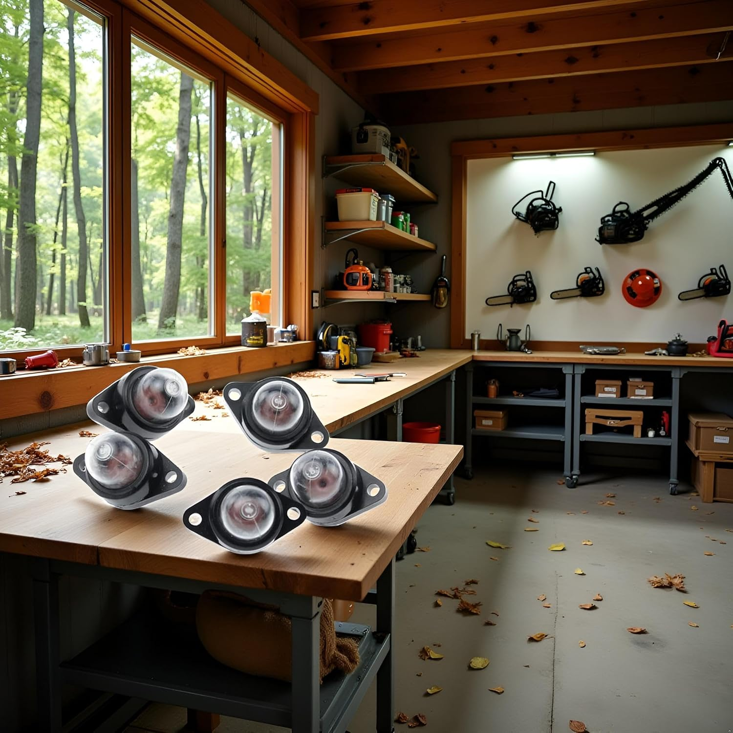 5Pcs Primer Bulb for Poulan Craftsman for Husqvarna Jonsered Mcculloch Partner, Chainsaw Parts and Accessories 530047213 530071835 W188-513 188-513-1 image number 6