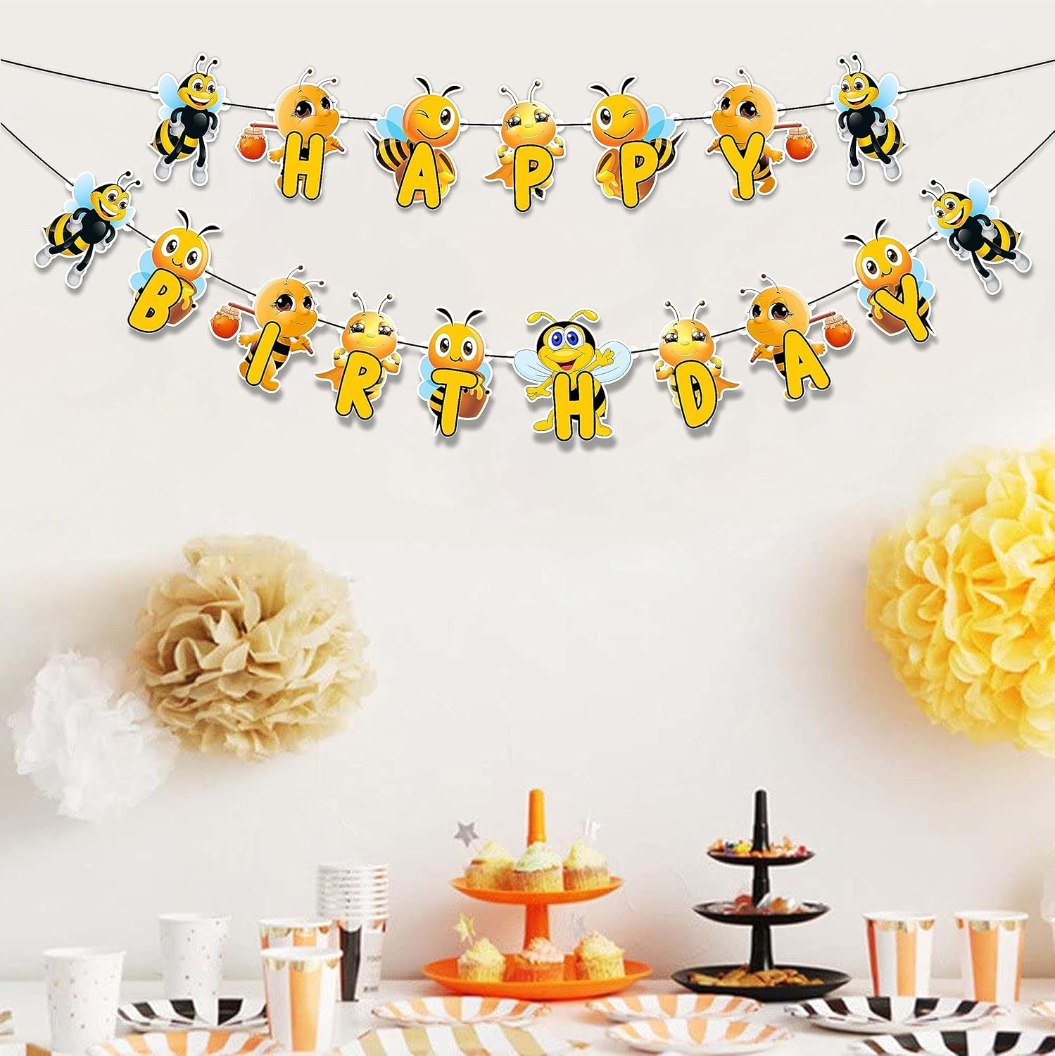 Bumblebee Happy Birthday Banner image number 2