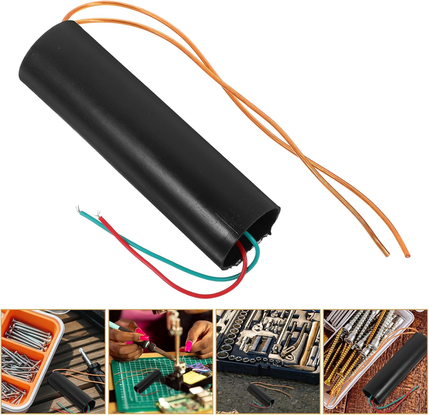 Kisangel High Voltage Generator Step-Up Power Module 1000Kv Boost Converter Coil Module for Rv Electrical Systems image number 2