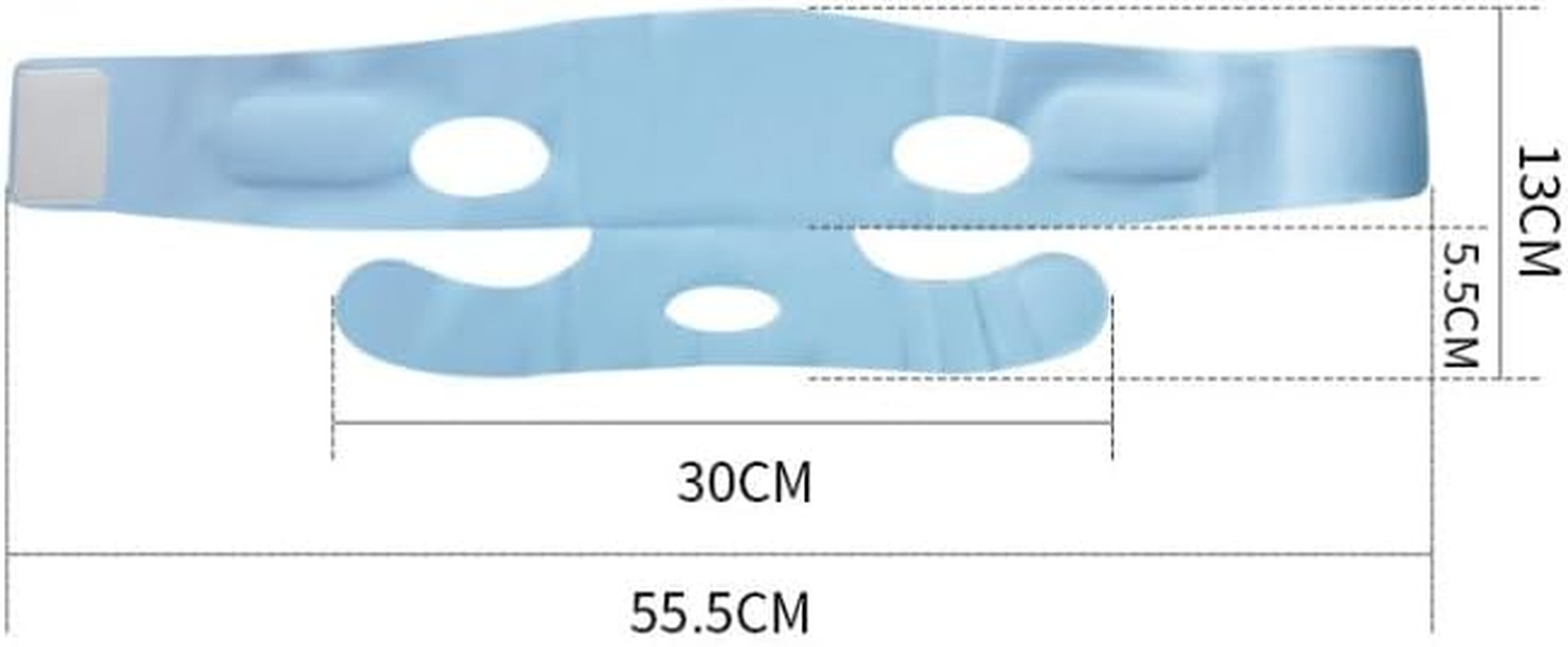 Double Chin Strap Face Slimming, Lifting Mask for Women,Chin Strap for Sleeping,Jawline Shaper (Pink, One Size) image number 3