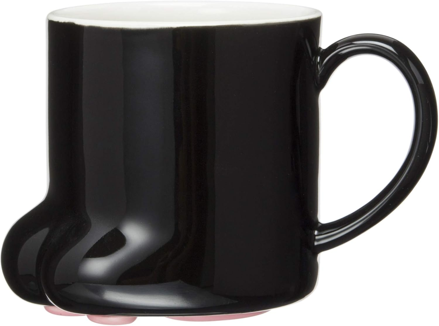 サンアート Sunart SAN2235-1 Cute Tableware Paw Cat Hand Black Cat Mug, 8.5 Fl Oz (250 Cc), Black image number 5